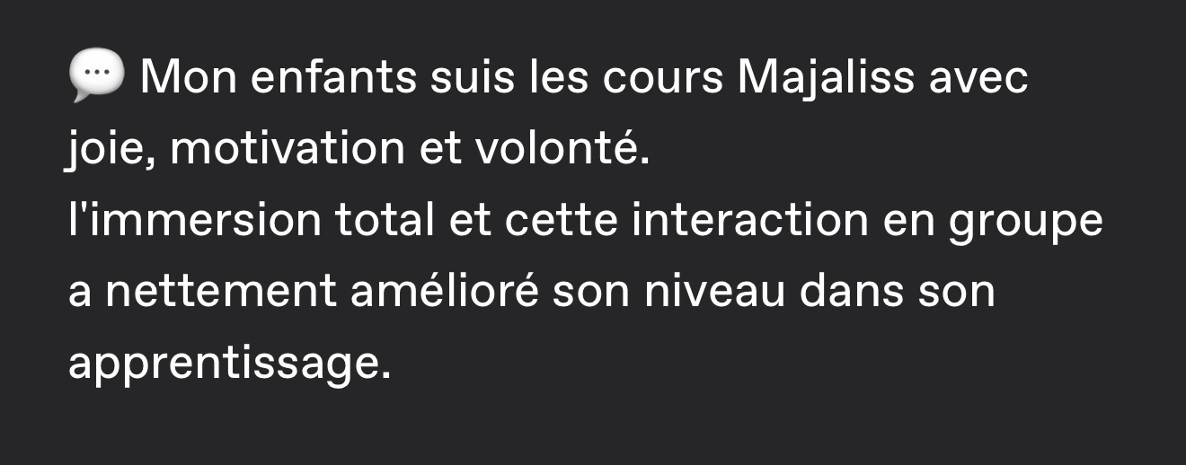 Témoignage de 