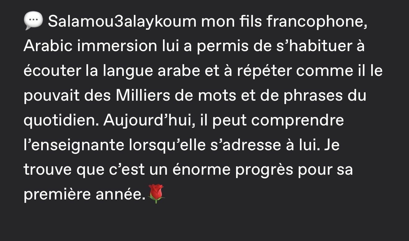 Témoignage de 